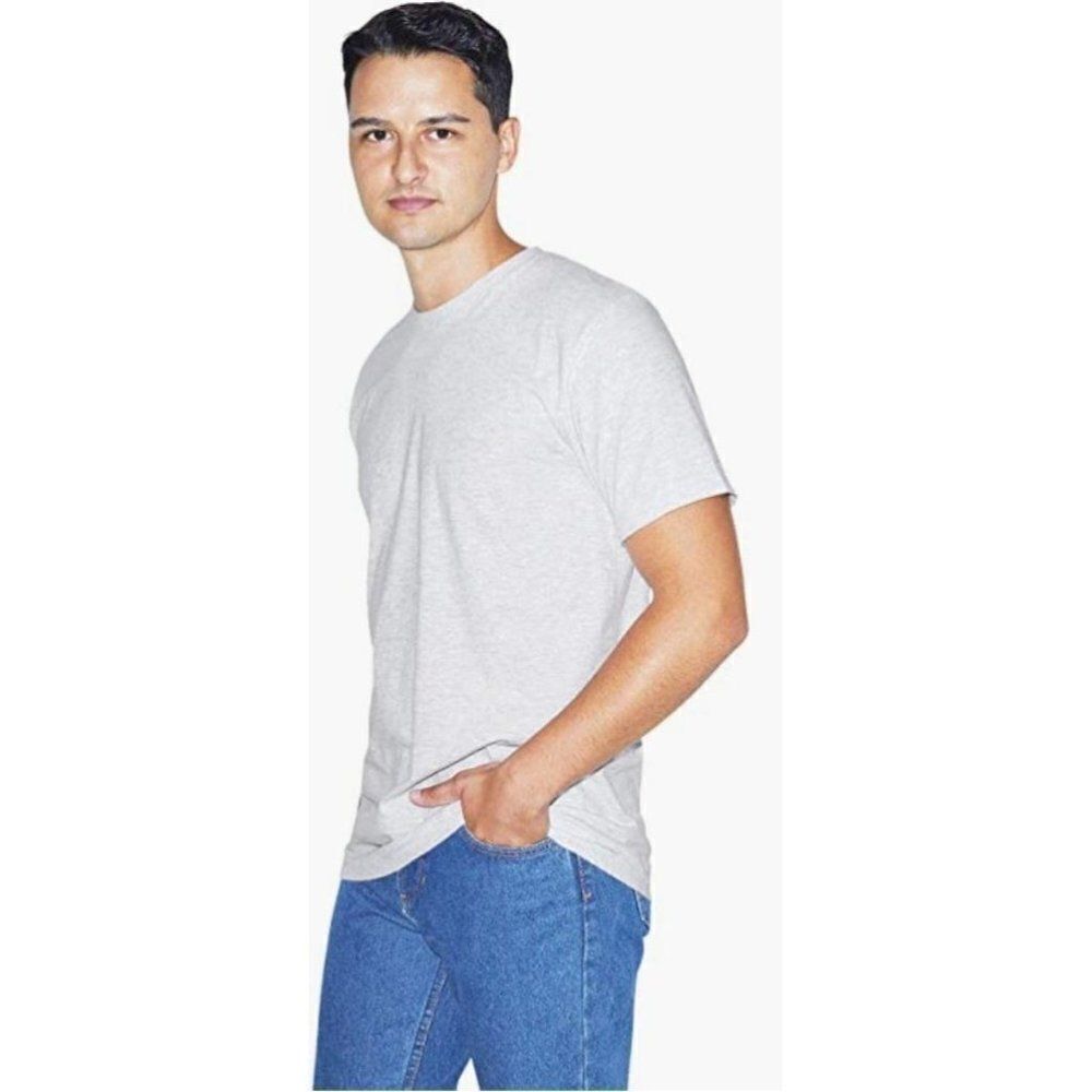 American Apparel Crewneck Short Sleeve T-Shirt 2pk